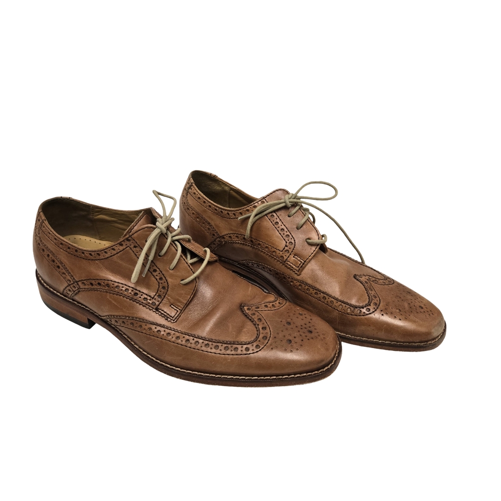 Classic Brown Leather Men's Brogues